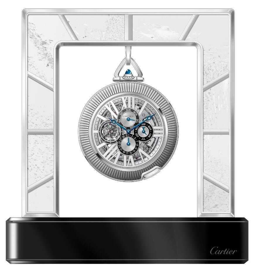 Cartier Replica presenta l’orologio da tasca con grande complicazione